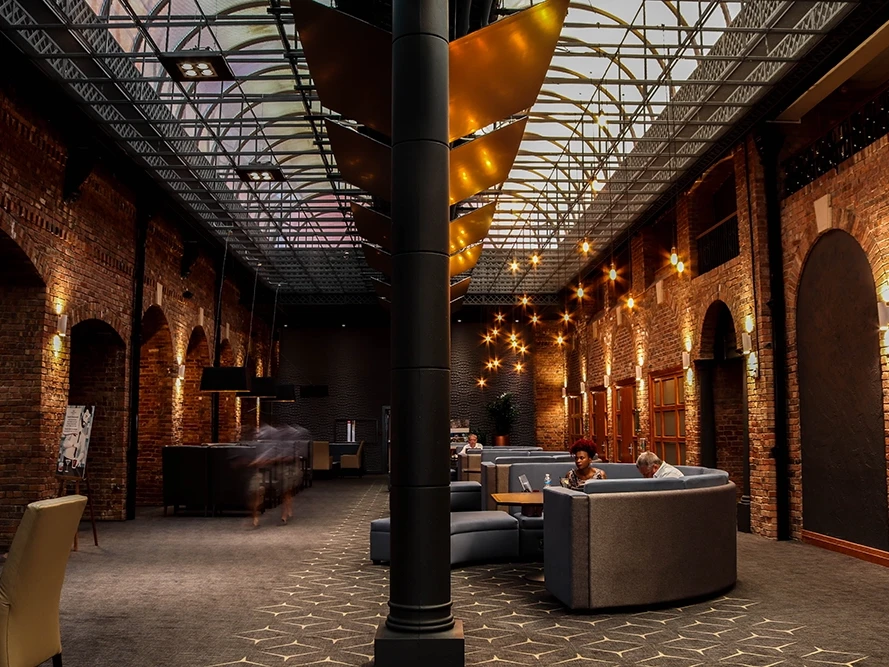 Thermatile TWELVE radiant panels at the Crowne Plaza Hotel, Nottingham