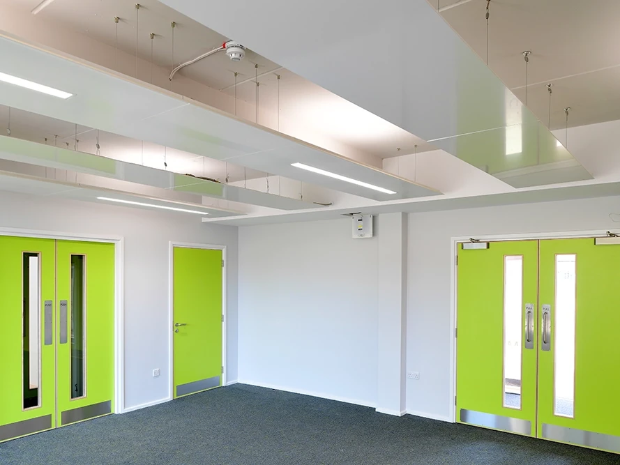 Thermatile radiant panels at St Helens School, London