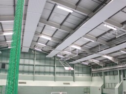 iTwenty Eight Industrial Radiant Panels - Five Rivers Leisure Centre project