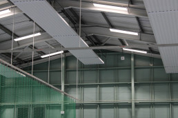 iTwenty Eight Industrial Radiant Panels - Five Rivers Leisure Centre project
