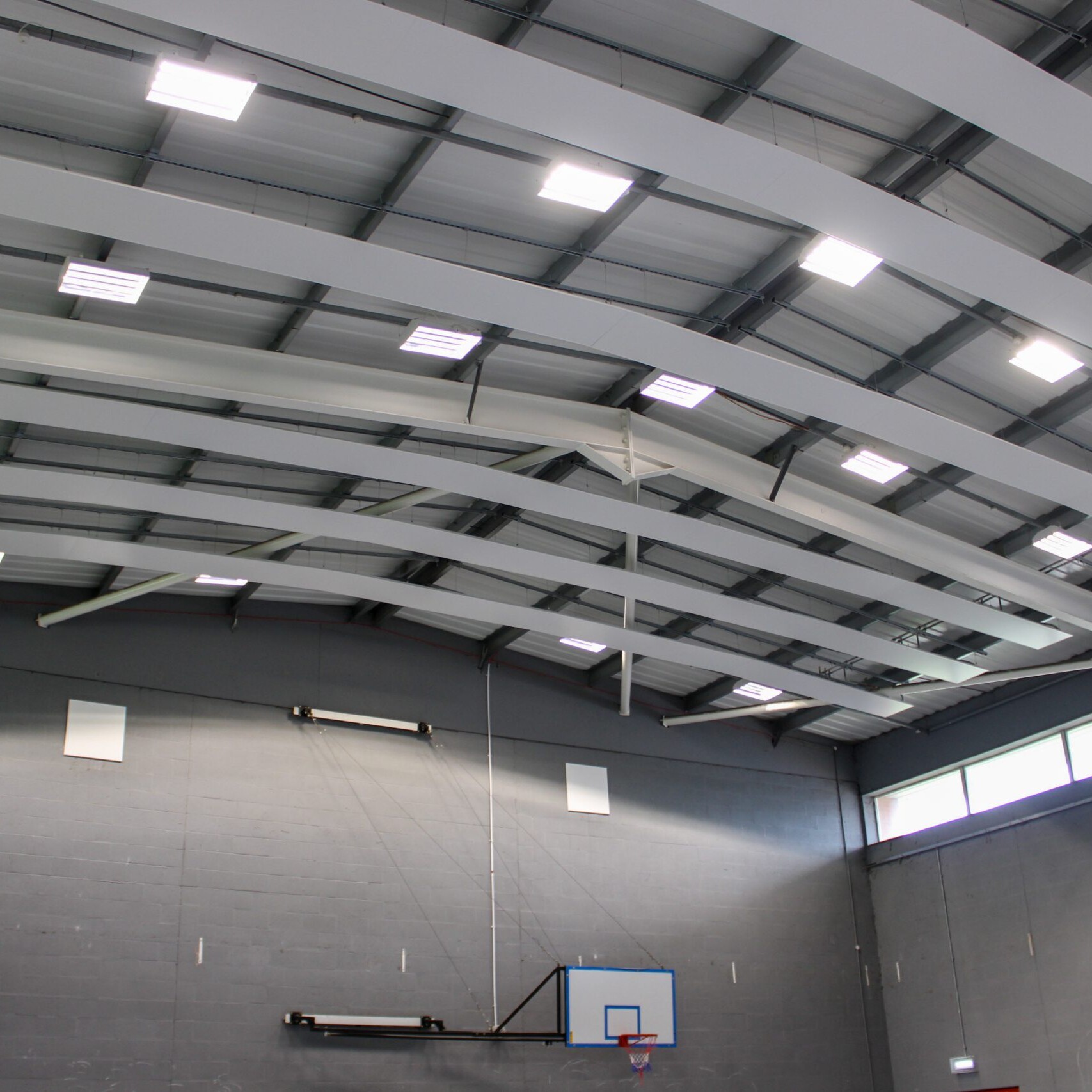 SPC Sportsline Radiant Panels - Cannock Chase High School (Sports Hall)