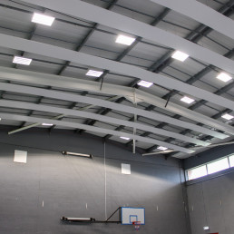 SPC Sportsline Radiant Panels - Cannock Chase High School (Sports Hall)