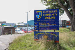 SPC AIRDOR Forcefield Air Curtains - Claverham Community College
