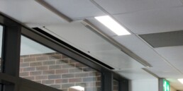 SPC AIRDOR Forcefield Air Curtains - Claverham Community College