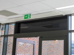SPC AIRDOR Forcefield Air Curtains - Claverham Community College