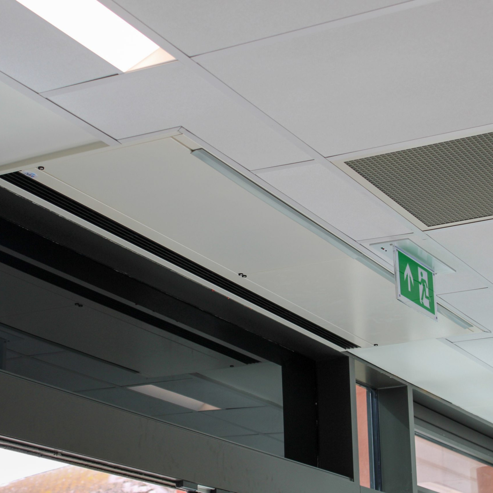 SPC AIRDOR Forcefield Air Curtains - Claverham Community College