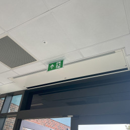 SPC AIRDOR Forcefield Air Curtains - Claverham Community College