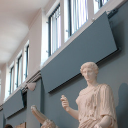 SPC wall-mounted radiant panels projects - Ashmolean Museum