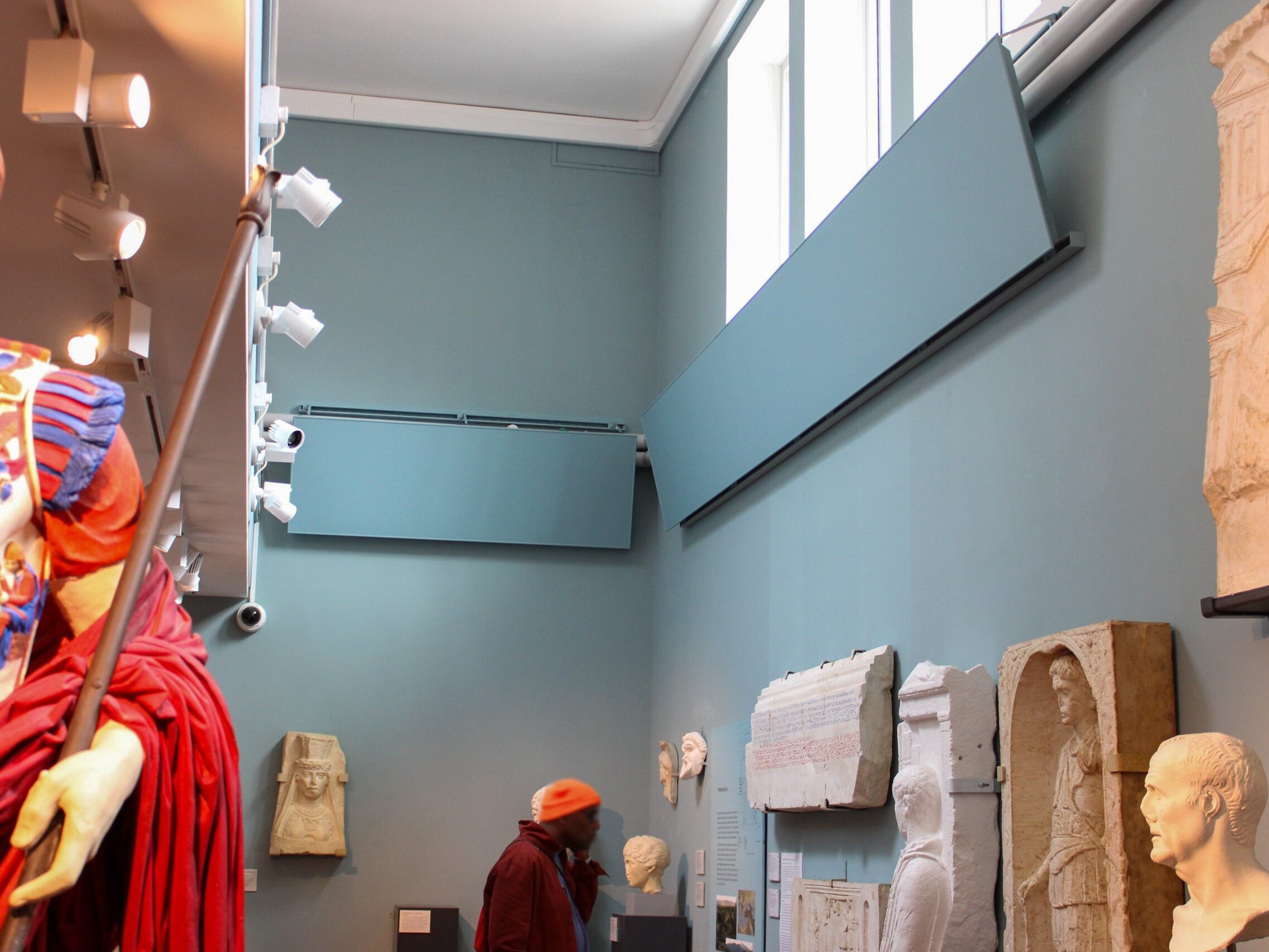 SPC wall-mounted radiant panels projects - Ashmolean Museum