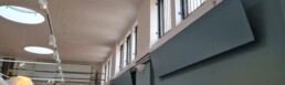 SPC wall-mounted radiant panels projects - Ashmolean Museum