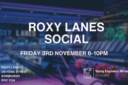 CIBSE YEN Scotland Roxy Lanes Social Event