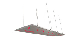 SPC Free-hanging Thermatile Electric Radiant Panel