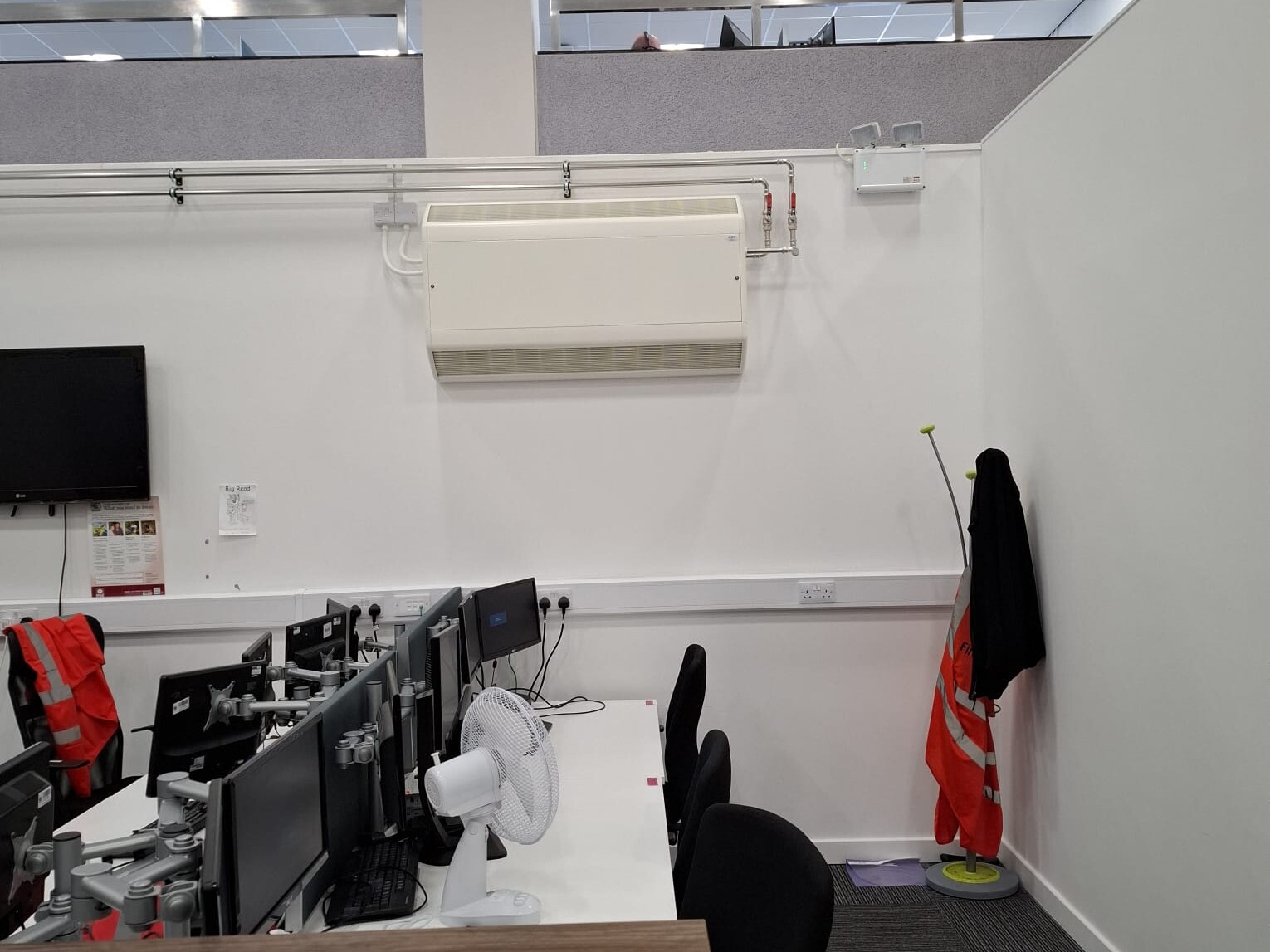 Belgravia Supreme Fan Convector at Newport Central Library