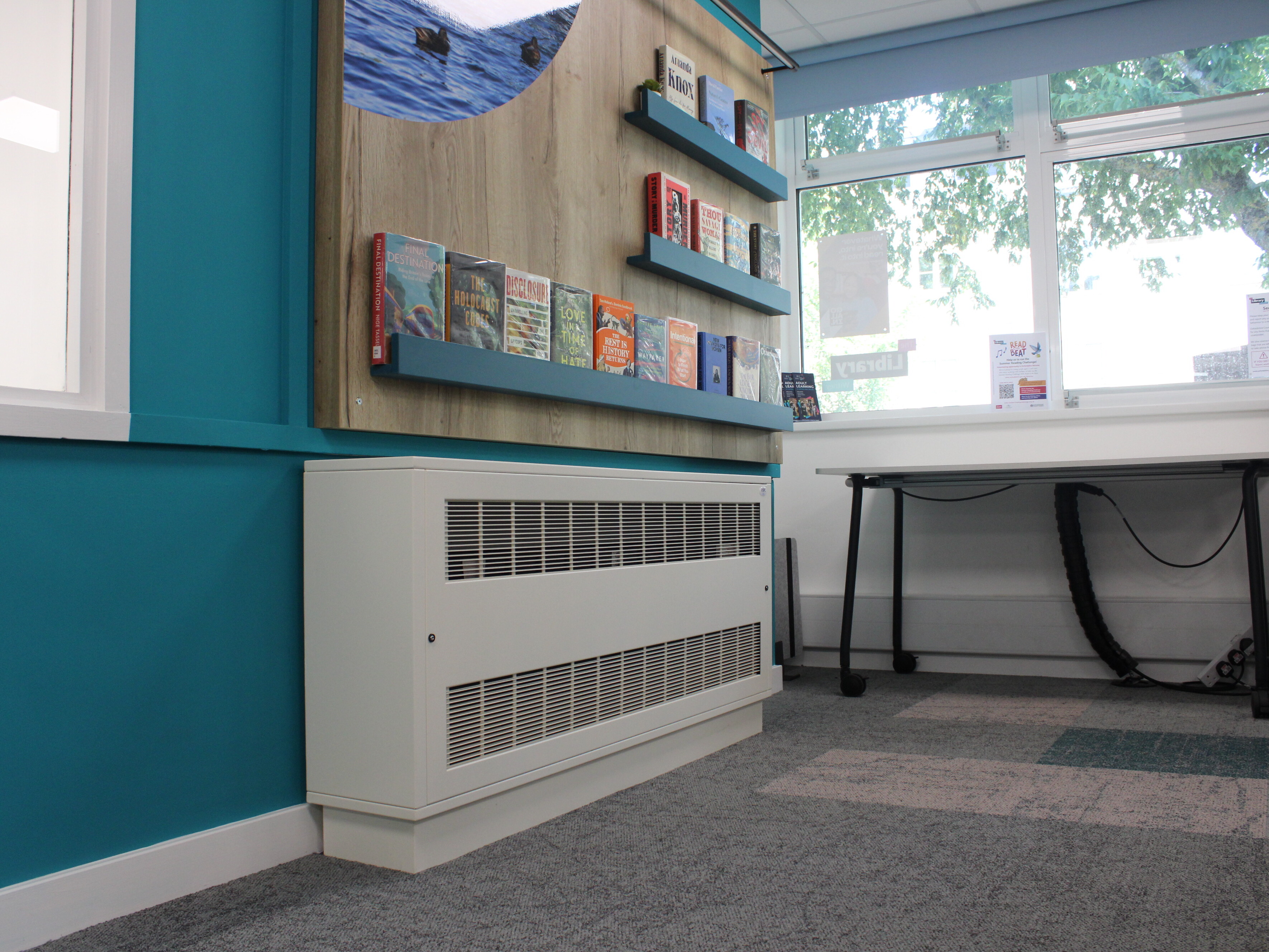 Belgravia Classic Fan Convector at Witney Library