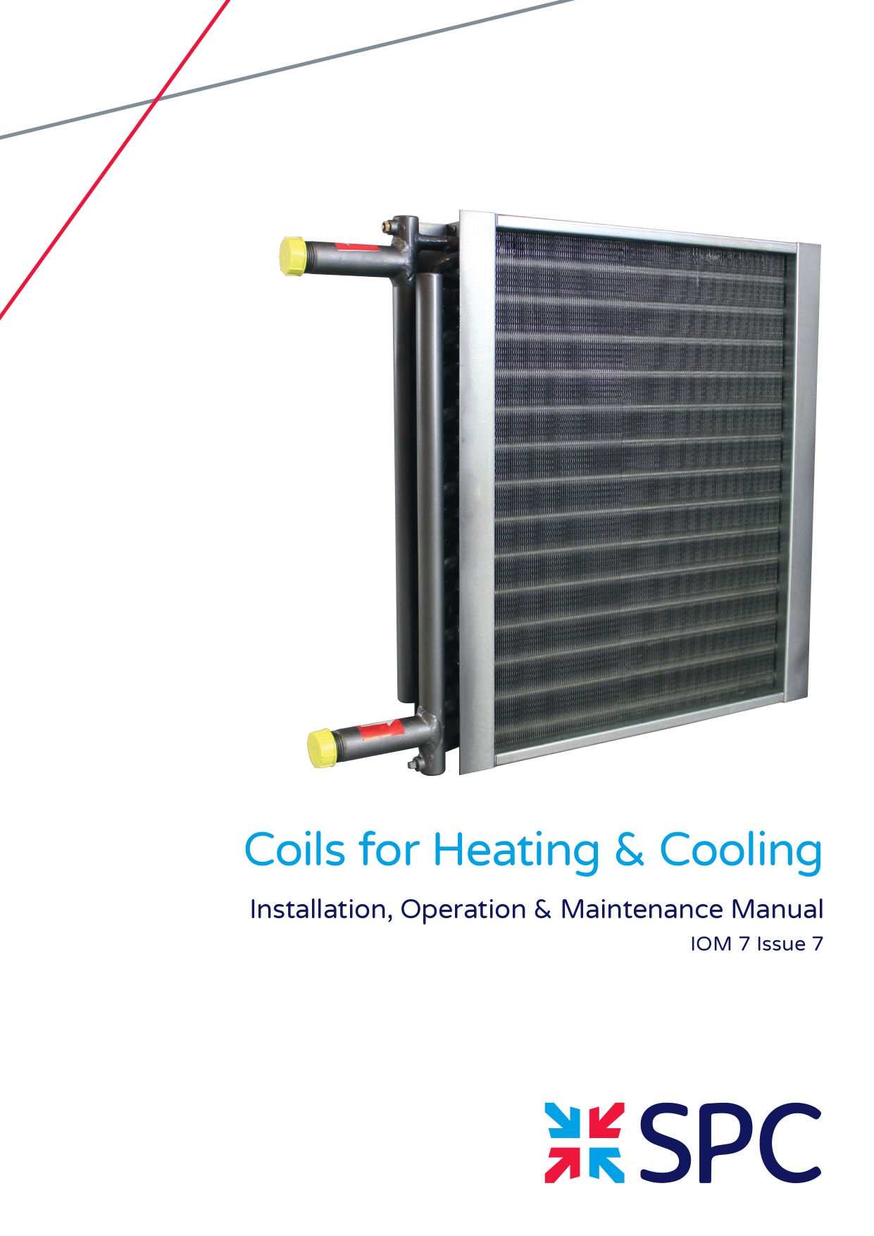 Cover of the SPC Coils for Heating and Cooling IOM 7 Issue 7